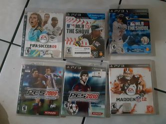 Ps3 games good condition 30