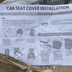 Car Seat Covers 5 Pc Mixed 