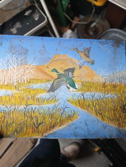 Leah Smith Duck Painting 