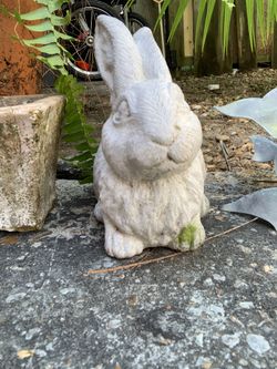 Bunny statue