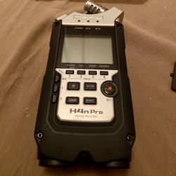 Zoom H4n Pro Portable Handy Digital 4-Track Audio Recorder with X/Y Mics - SD not included ($115)