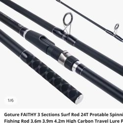 Goture Faithy 3 Section Fishing Rod