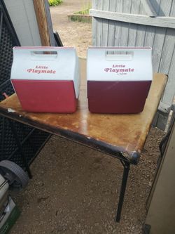2,little  Playmate Lunch box I ASK  $20.00 for the pair