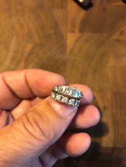 Diamond ring and band