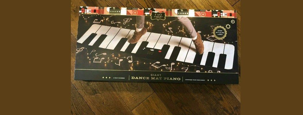 FAO Schwarz Giant Piano Mat - Brand New in Box