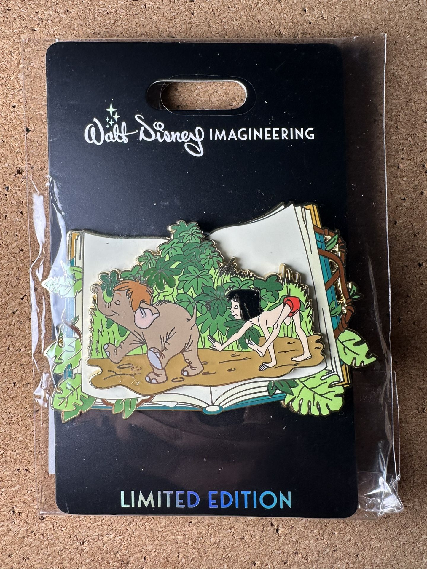 WDI MOG The Jungle Book 55th Anniversary Pin Mowgli Disney Imagareering LE Pin