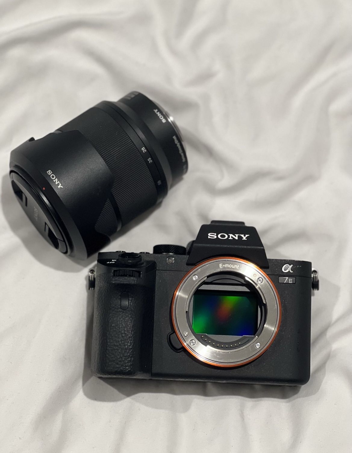 Sony Alpha A7 II E-Mount 35mm Lens Full Frame