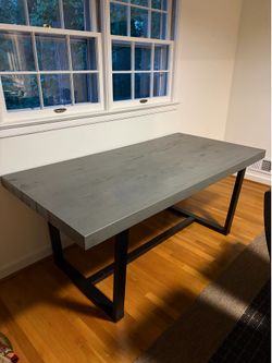 Muirwood Gray Dining Table (36”x72”)