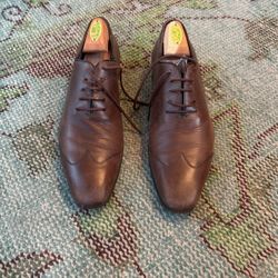 Brown Gucci Men’s Shoes - Size 9.5D (Italian Sizing) 