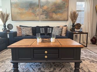 Refinish coffee table