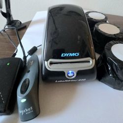 DYMO Label Writer 450 Bundle  + Cirdless Socket Scanner & 6 Rolls of Labels