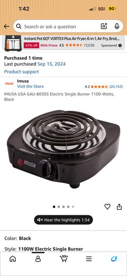 Electric stove