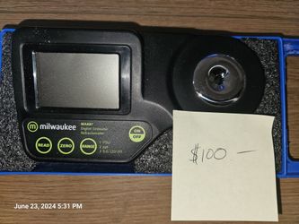 Milwaukee MA887 Digital Seawater Refractometer