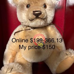 Vintage Jackie 1953 Replica Steiff Bear 0190/25