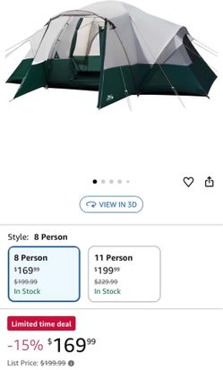 Camping tent 8 people-casa para acampar 8 personas