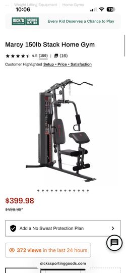 Marcy 150lb Stack Home Gym