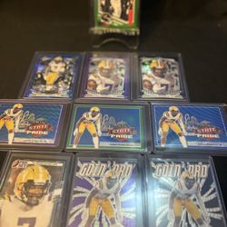 Derek Stingley Jr. Leaf Refractors R/C 