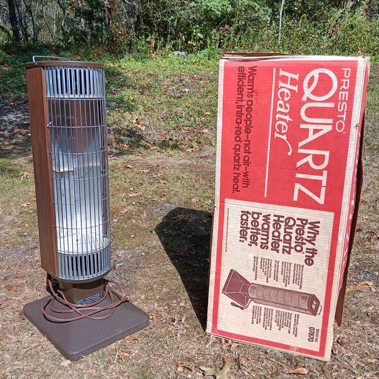 Vintage Presto Quartz Heater