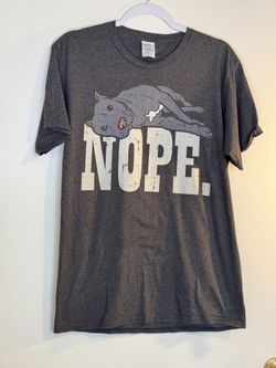 Medium NOPE dog Pitbull Shirt