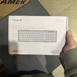 ProtoArc Foldable Full Size Wireless Keyboard