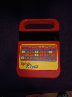 Speak & Spell Electronic Learning Toy