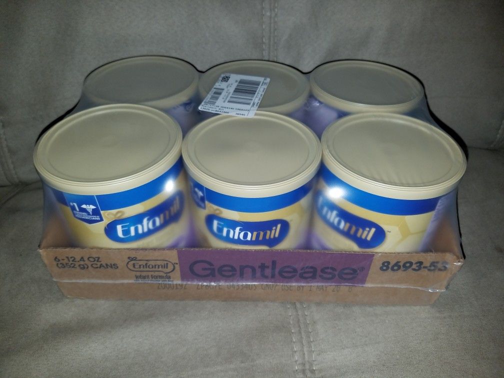 Baby Formula Gentlease (6 cans)