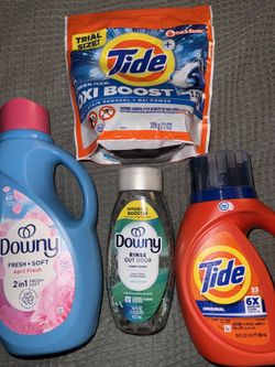 Tide and Downy Detergent bundle
