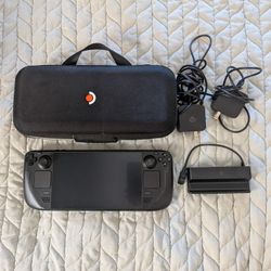 VALVE STEAM DECK OLED 1TB WITH ORIGINAL VALVE DOCK