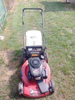 self-propelled mower