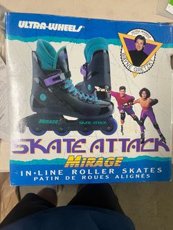 Vintage Mirage Skate Attack Inline Skates Size 12 – Excellent Condition