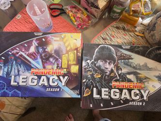 Pandemic Legacy Board Game:  Season 1 and 2