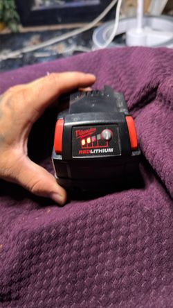 Milwaukee Red Lithium XC 5.0 battery
