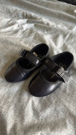 Black toddler girl shoes