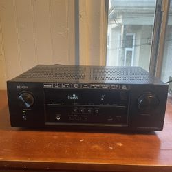 Denon AVR-S530BT 5.2 Ch AV Receiver HDMI 4K Bluetooth -Remote Control 