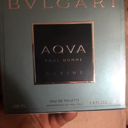 BVLGARI AQVA POUR HOMME SIZE 3.4 PERFUME BRAND NEW FOR MEN