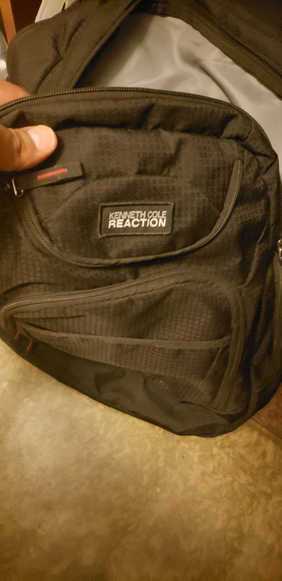 Kenneth Cole Black Laptop Backpack