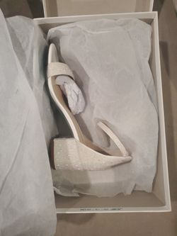 Betsey Johnson Heel White