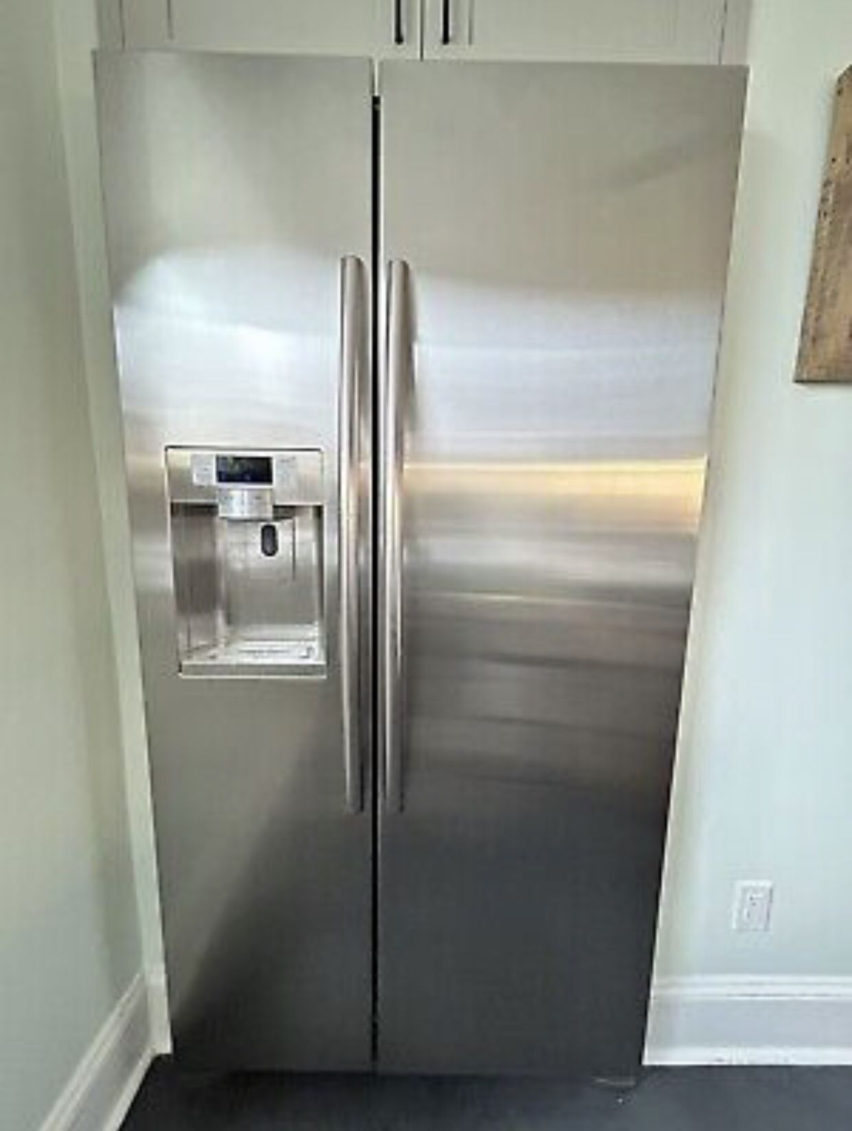 Samsung refrigerator, counter depth, filtered water, crushed ice, Energy Star