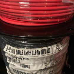 Pv  600 V 500ft  Black end  Red 