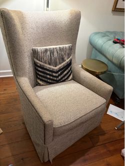 Thomasville Wingback Swivel Chair