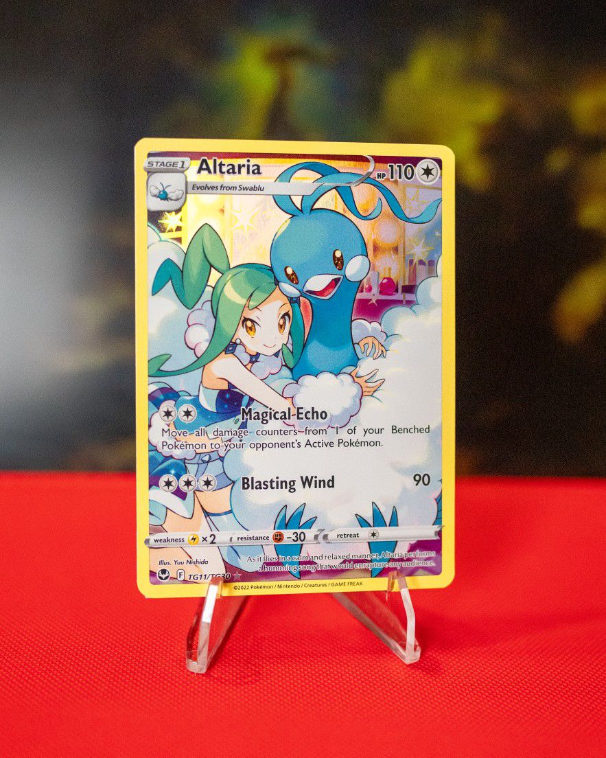 Altaria Full Art - Pokemon Card