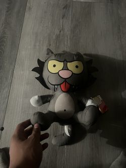 10” Inch Scratch Cat From The Simpsons