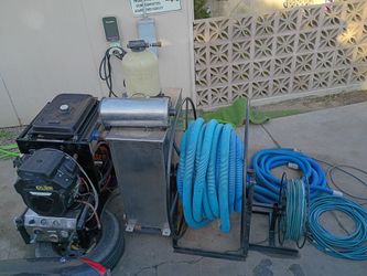 Kholer18 Industrial Commercial Truck Mounted Shampooer Steam Cleaner Pressure Washer