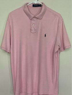 Ralph Lauren polo pink shirt size L