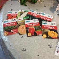 Brand New Packs Of Seeds 