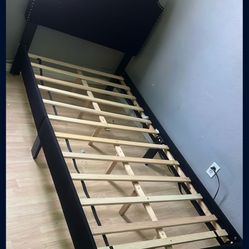 Twin Bed Black