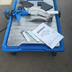 Tile Saw Like New 