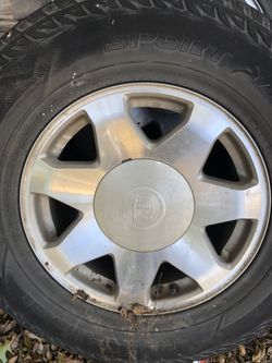 Chevy tires set of 4 265/70/17