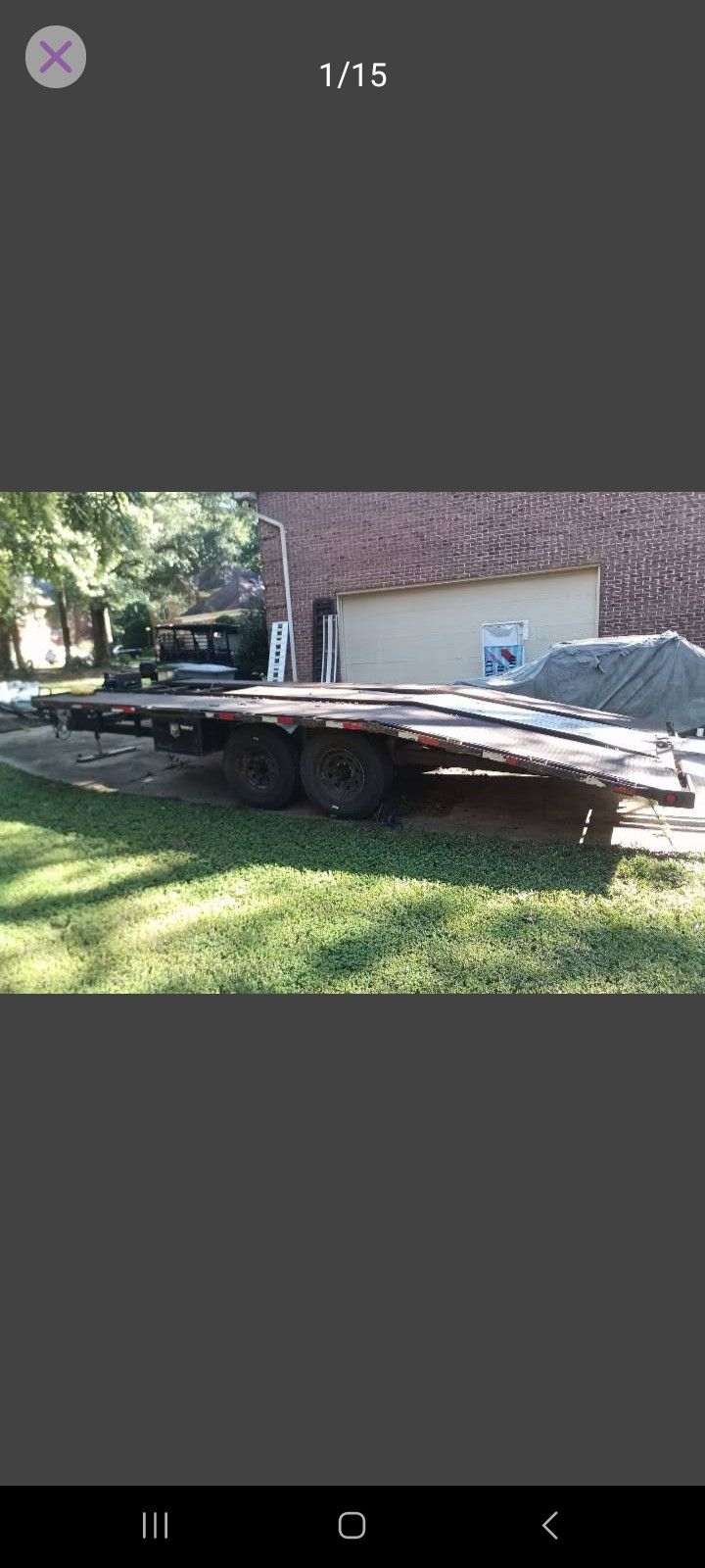 2013 Heavy Duty 24ft Car Hauler Trailer 14,000lb GVWR