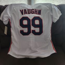 **New** Ricky "Wild Thing" Vaughn...Indians Jersey